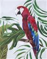 Picture of Red Parrot Paradise I _GroupedProduct_Rectangle_Portrait_Unframed_Print_Only_