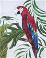 Picture of Red Parrot Paradise I _GroupedProduct_Rectangle_Portrait_Unframed_Print_Only_