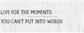 Picture of Live For The Moments _GroupedProduct_Panel_Landscape_Unframed_Print_Only_