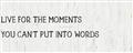Picture of Live For The Moments _GroupedProduct_Panel_Landscape_Unframed_Print_Only_