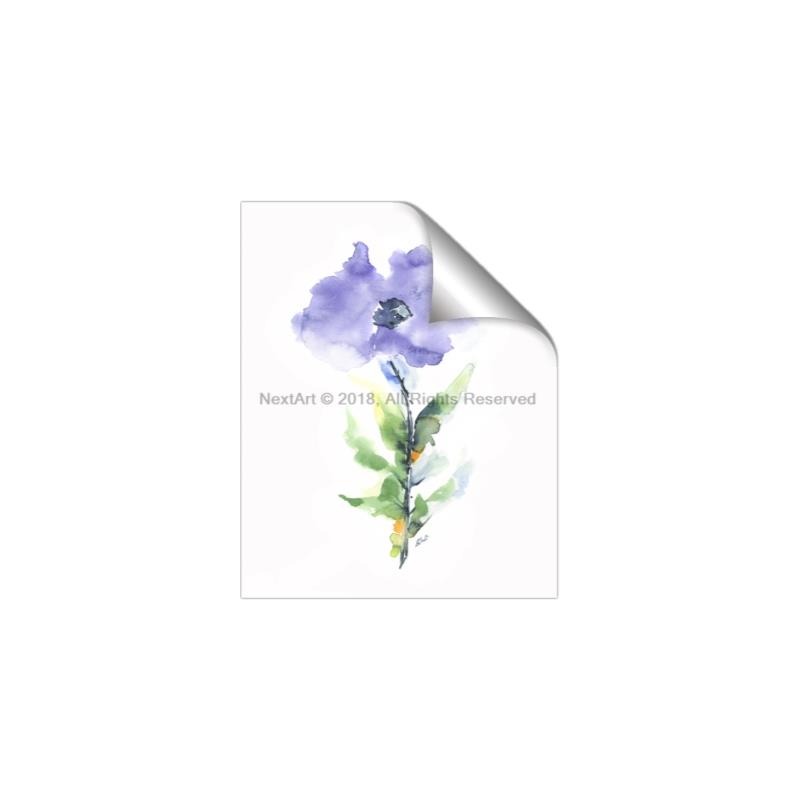 Picture of Purple Petunia I _GroupedProduct_Rectangle_Portrait_Unframed_Print_Only_