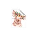 Picture of Flower Piglet _GroupedProduct_Rectangle_Portrait_Unframed_Print_Only_