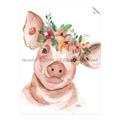 Picture of Flower Piglet _GroupedProduct_Rectangle_Portrait_Unframed_Print_Only_
