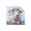 Picture of Flower Piglet I _GroupedProduct_Square_Unframed_Print_Only_