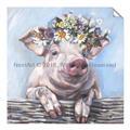 Picture of Flower Piglet I _GroupedProduct_Square_Unframed_Print_Only_