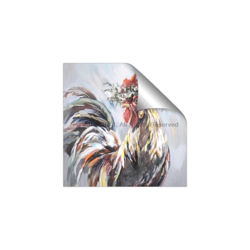 Picture of Gallic Rooster III _GroupedProduct_Square_Unframed_Print_Only_