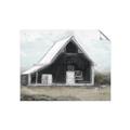 Picture of Black Barn House _GroupedProduct_Rectangle_Landscape_Unframed_Print_Only_
