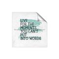 Picture of Live The Moment _GroupedProduct_Square_Unframed_Print_Only_