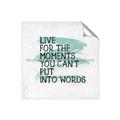 Picture of Live The Moment _GroupedProduct_Square_Unframed_Print_Only_