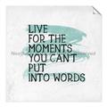 Picture of Live The Moment _GroupedProduct_Square_Unframed_Print_Only_