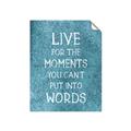 Picture of Live For The Moments II _GroupedProduct_Rectangle_Portrait_Unframed_Print_Only_