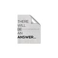 Picture of There Will Be An Answer _GroupedProduct_Rectangle_Portrait_Unframed_Print_Only_