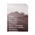 Picture of Be Kind Work Hard III _GroupedProduct_Rectangle_Portrait_Unframed_Print_Only_