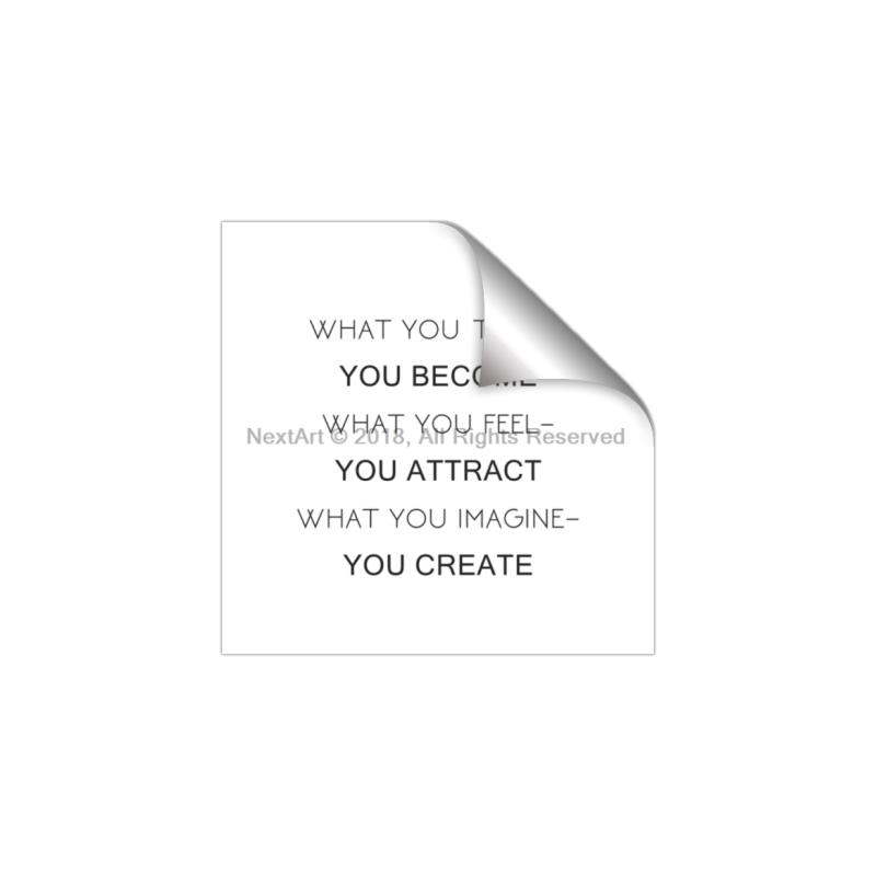 Picture of What You Think You Become _GroupedProduct_Square_Unframed_Print_Only_
