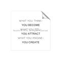 Picture of What You Think You Become _GroupedProduct_Square_Unframed_Print_Only_