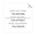Picture of What You Think You Become _GroupedProduct_Square_Unframed_Print_Only_