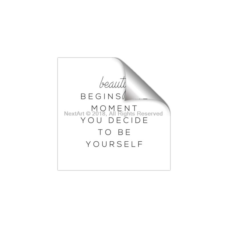 Picture of Be Yourself I _GroupedProduct_Square_Unframed_Print_Only_
