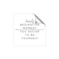 Picture of Be Yourself I _GroupedProduct_Square_Unframed_Print_Only_