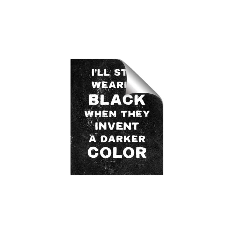 Picture of I'll Stop Wearing Black III _GroupedProduct_Rectangle_Portrait_Unframed_Print_Only_