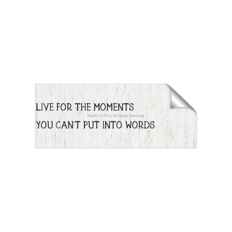 Picture of Live For The Moments _GroupedProduct_Panel_Landscape_Unframed_Print_Only_