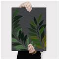 Picture of Vein Leaves II _GroupedProduct_Rectangle_Portrait_Canvas_