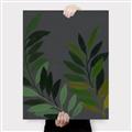 Picture of Vein Leaves II _GroupedProduct_Rectangle_Portrait_Canvas_