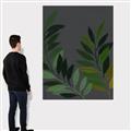 Picture of Vein Leaves II _GroupedProduct_Rectangle_Portrait_Canvas_