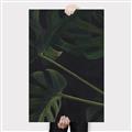 Picture of Tropical Palm Leaves I _GroupedProduct_Rectangle_Portrait_Canvas_