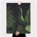 Picture of Tropical Palm Leaves II _GroupedProduct_Rectangle_Portrait_Canvas_