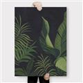 Picture of Tropical Palm Leaves II _GroupedProduct_Rectangle_Portrait_Canvas_