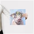 Picture of Flower Piglet II _GroupedProduct_Square_Canvas_