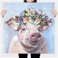 Picture of Flower Piglet II _GroupedProduct_Square_Canvas_