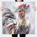 Picture of Gallic Rooster III _GroupedProduct_Square_Canvas_