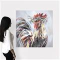 Picture of Gallic Rooster III _GroupedProduct_Square_Canvas_