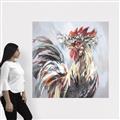 Picture of Gallic Rooster III _GroupedProduct_Square_Canvas_
