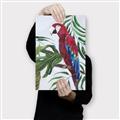 Picture of Red Parrot Paradise I _GroupedProduct_Rectangle_Portrait_Canvas_