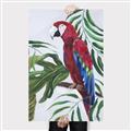 Picture of Red Parrot Paradise I _GroupedProduct_Rectangle_Portrait_Canvas_