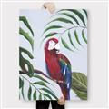 Picture of Red Parrot Paradise II _GroupedProduct_Rectangle_Portrait_Canvas_