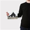 Picture of Black Barn House _GroupedProduct_Rectangle_Landscape_Canvas_
