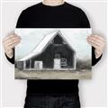 Picture of Black Barn House _GroupedProduct_Rectangle_Landscape_Canvas_