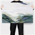 Picture of Teal And Blue _GroupedProduct_Rectangle_Landscape_Canvas_
