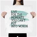 Picture of Live The Moment _GroupedProduct_Square_Canvas_