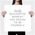 Picture of Be Yourself I _GroupedProduct_Square_Canvas_