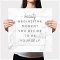 Picture of Be Yourself V _GroupedProduct_Square_Canvas_