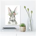 Picture of Floral Bunny _GroupedProduct_Rectangle_Portrait_Canvas_