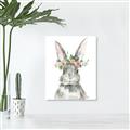 Picture of Floral Bunny _GroupedProduct_Rectangle_Portrait_Canvas_