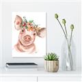 Picture of Flower Piglet _GroupedProduct_Rectangle_Portrait_Canvas_