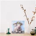 Picture of Flower Piglet I _GroupedProduct_Square_Canvas_