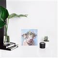 Picture of Flower Piglet II _GroupedProduct_Square_Canvas_