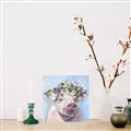 Picture of Flower Piglet II _GroupedProduct_Square_Canvas_